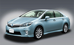 Toyota представит компактный гибрид Sai