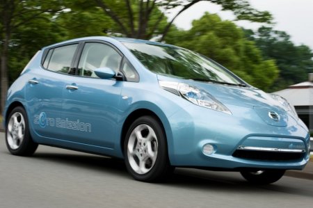 Nissan Leaf начнут продавать в 2011 году