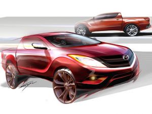 Mazda готовит к дебюту пикап BT-50 нового поколения