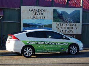 Гибрид Honda объехал побережье Тасмании без дозаправки
