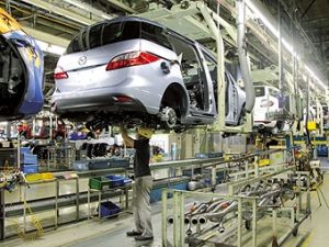 Компания Mazda полностью восстановила производство на японских заводах